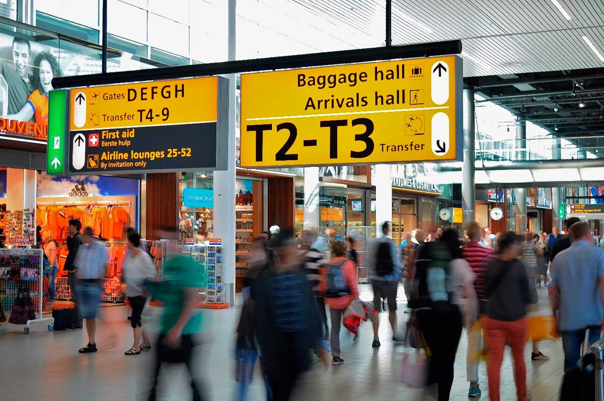 Schiphol est le troisième plus gros aéroport en Europe