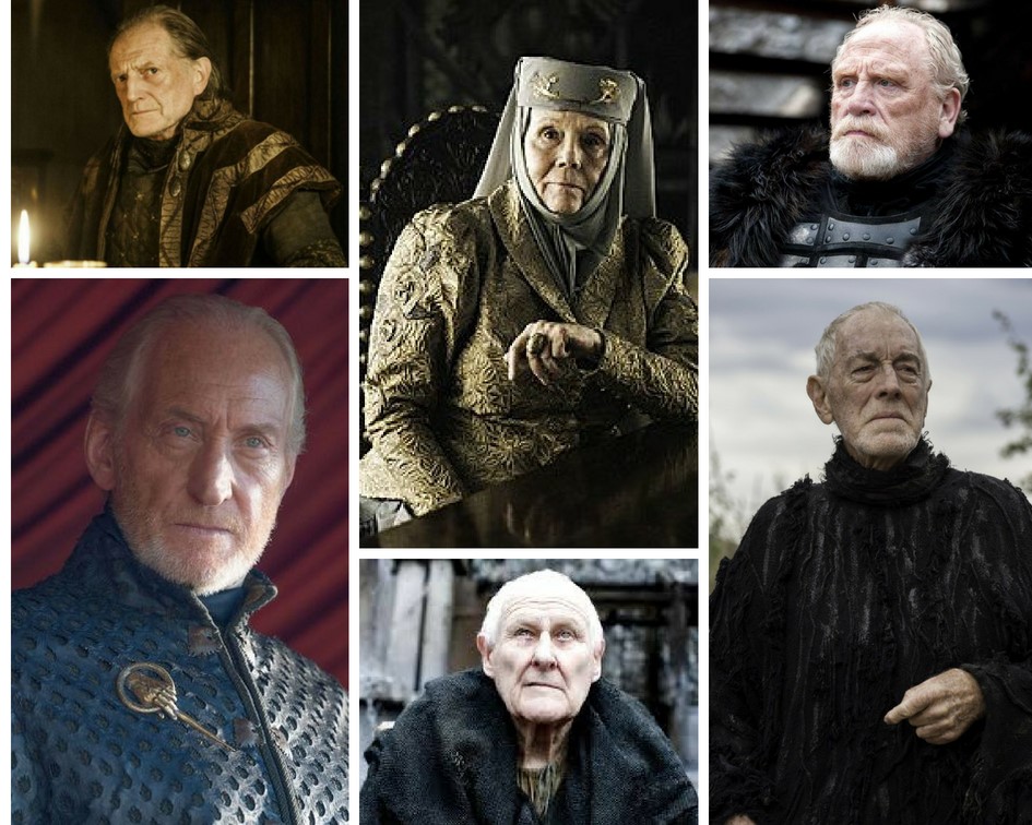 Les personnages seniors ont une importance capitale dans Game of Thrones