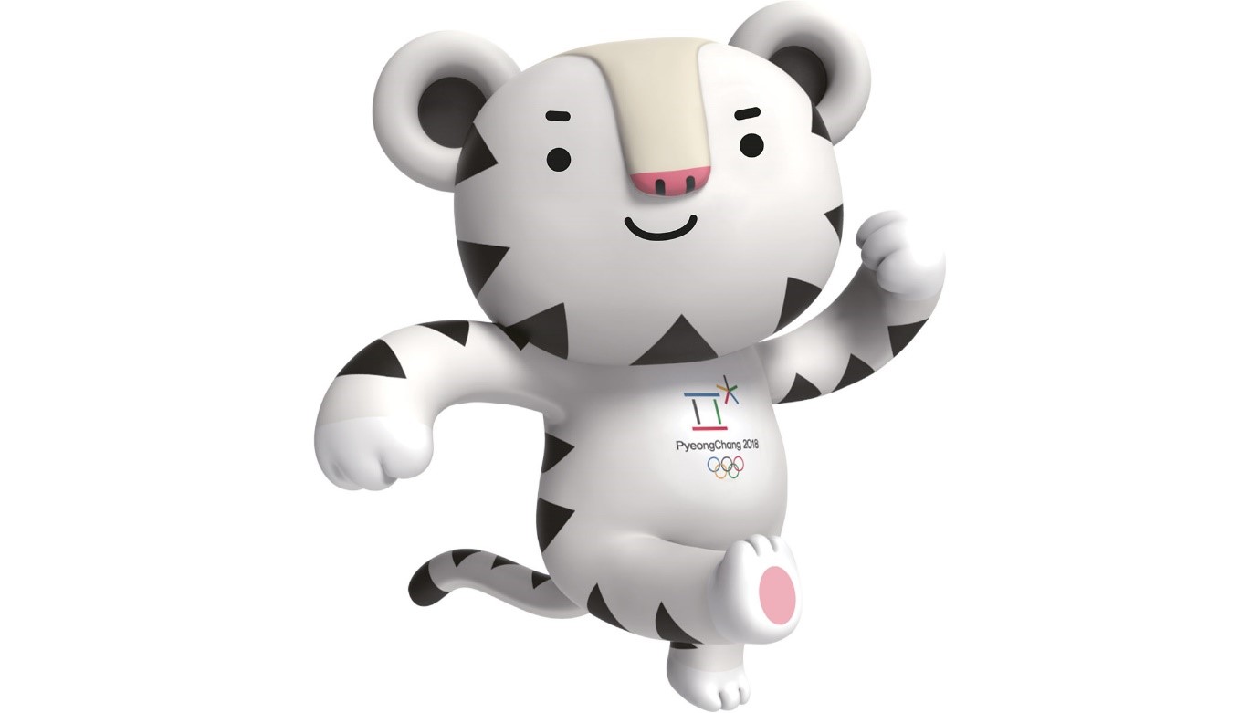 La mascotte officielle des Jeux olympiques d’hiver 2018